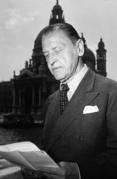 PISARKA WILLIAM SOMERSET MAUGHAM - WENECJA - 1951 autorstwa Unbekannt