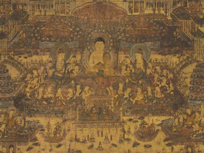 Taima Mandala, 1300-1333. autorstwa Unbekannt