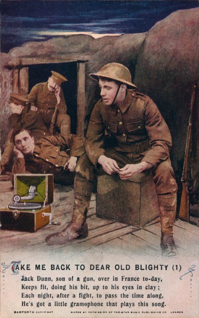 Zabierz mnie z powrotem do drogiego Old Blighty 1, c1916 . autorstwa Unbekannt