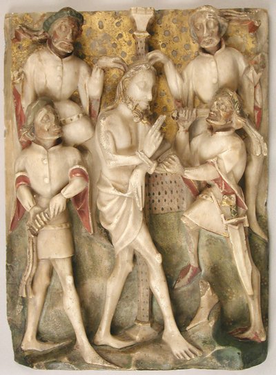 Branie Chrystusa, Brytyjczycy, ca. 1440-50. autorstwa Unbekannt