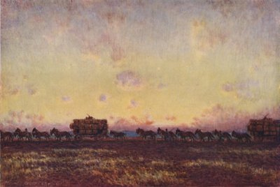 Zabranie wełny na targ, 1923. autorstwa Unbekannt