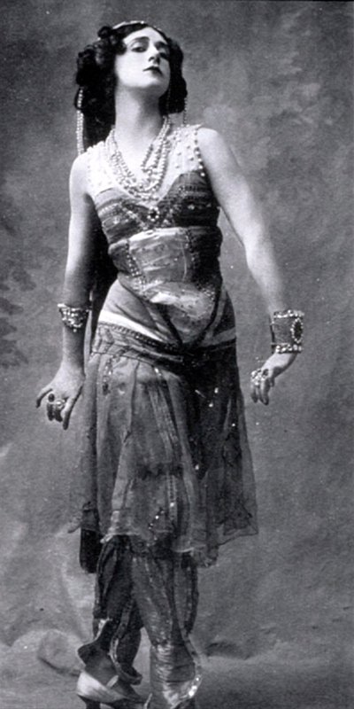 Tamara Karsavina, rosyjska baletnica, 1911 autorstwa Unbekannt