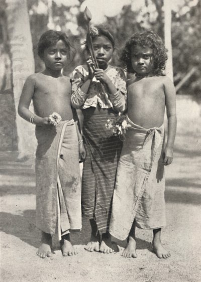Tamulenkinder, 1926 autorstwa Unbekannt
