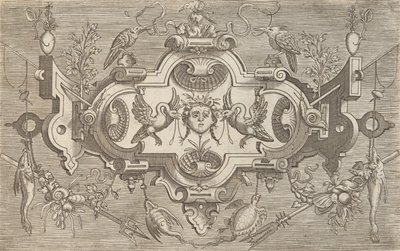 Tablice i inne ozdoby z różnymi i kapryśnymi wynalazkami Kartusze i inne ozdoby z ..., 1773. autorstwa Unbekannt