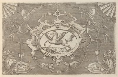 Tablice i inne ozdoby z różnymi i kapryśnymi wynalazkami Kartusze i inne ozdoby z ..., 1773. autorstwa Unbekannt