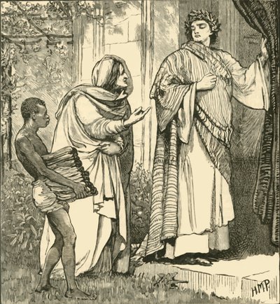 Tarkwiniusz i Sybilla, 1890. autorstwa Unbekannt