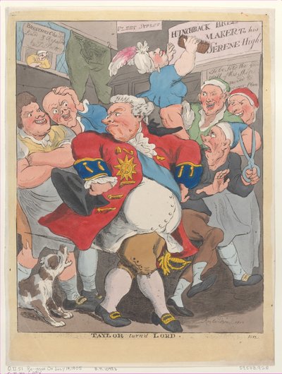 Taylor przemienił się w Lorda, 1812., 1812. autorstwa Unbekannt