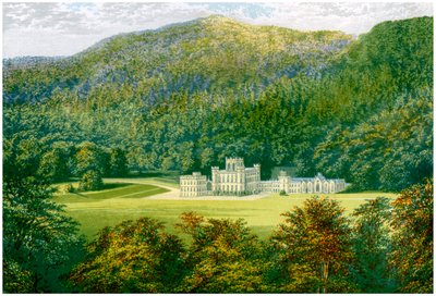 Zamek Taymouth, Perthshire, Szkocja, dom hrabiego Breadalbane, c1880 autorstwa Unbekannt