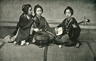 „Herbata i muzyka”, 1891. autorstwa Unbekannt