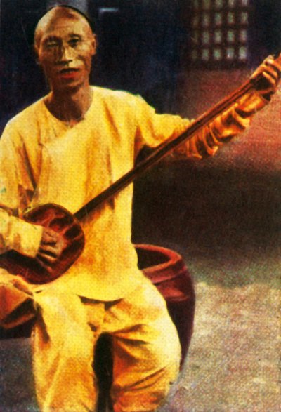 Muzyk herbaciany, Chiny, ok. 1928. autorstwa Unbekannt