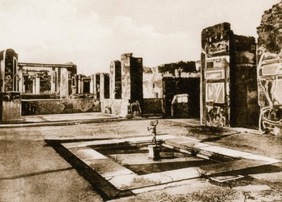 Świątynia Apolla, Pompeje, Włochy, ok. 1900 autorstwa Unbekannt