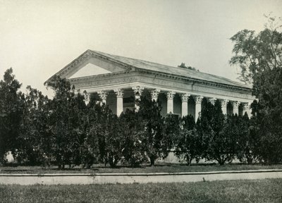 Świątynia Sławy w Barrackpore, 1925. autorstwa Unbekannt