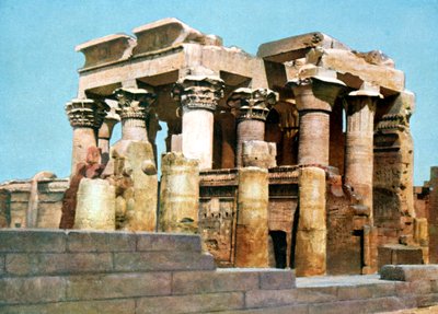 Świątynia Kom Ombo, Egipt, XX wiek autorstwa Unbekannt