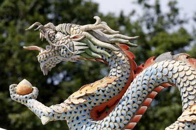 Świątynia Tysiąca Buddów. kongregacja Dashang Kagyu Ling. Smok, La Boulaye, Francja autorstwa Unbekannt
