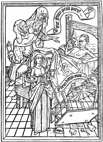 Pokusa niecierpliwości, ok. 1465 1964. autorstwa Unbekannt