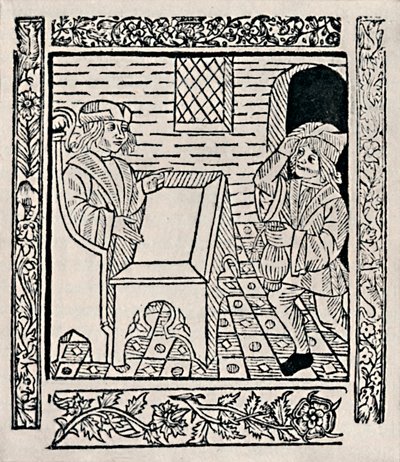 Najemca płacący czynsz, 1523, 1903 autorstwa Unbekannt