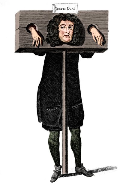 Testis Ovat, Titus Oates pod pręgierzem, XVII w. ok. 1905 autorstwa Unbekannt