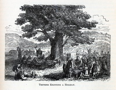 Krzyżacy na wakacjach, 1882 r. autorstwa Unbekannt