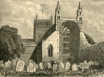 Opactwo Tewkesbury, 1898. autorstwa Unbekannt