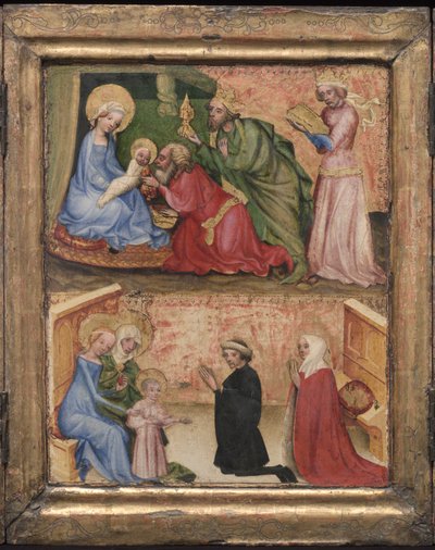 Adoracja Trzech Króli, c. 1424. autorstwa Unbekannt