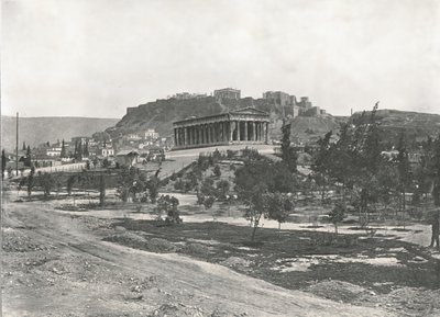 Agora i Akropol, Ateny, Grecja, 1895. autorstwa Unbekannt