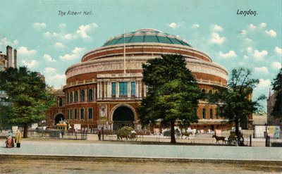Albert Hall, Londyn, ok. 1910 r. autorstwa Unbekannt