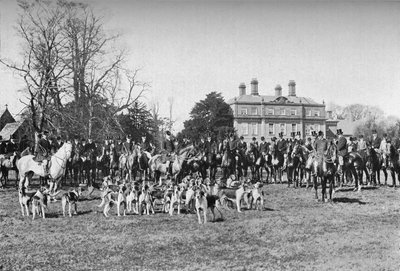 Ogary Albrighton: Spotkanie w Stretton, c1903, 1903 autorstwa Unbekannt
