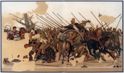 Mozaika Aleksandra, c79 AD, 1902 autorstwa Unbekannt
