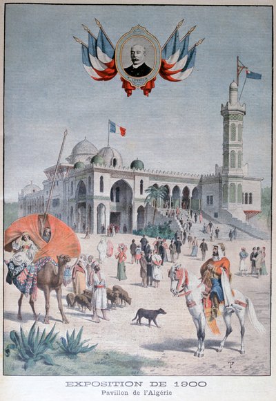 Pawilon algierski na Wystawie Światowej 1900, Paryż, 1900 autorstwa Unbekannt