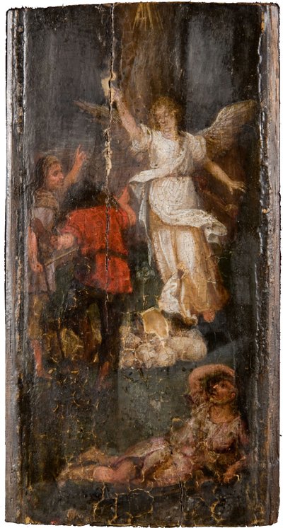 Anioł ukazujący się pasterzom, 1500-1600. autorstwa Unbekannt