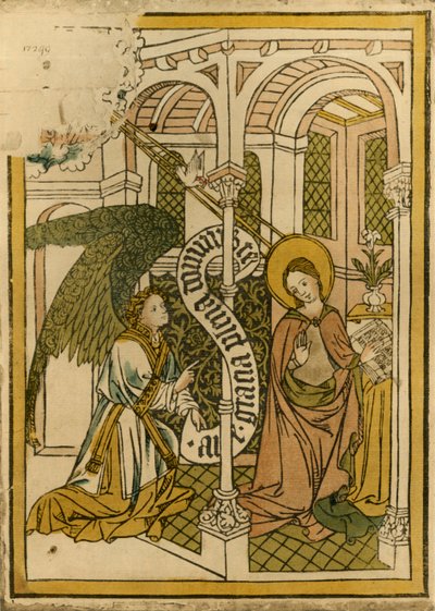 Zwiastowanie, 1915. autorstwa Unbekannt