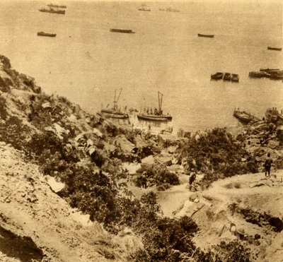 Kolonia Anzac w Gallipoli, Gaba Tepe autorstwa Unbekannt