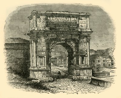 Łuk Tytusa, Rzym, 1890. autorstwa Unbekannt