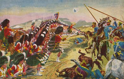 Górale z Argyll i Sutherland. Cienka czerwona linia w kominiarce, 1854, 1939 autorstwa Unbekannt
