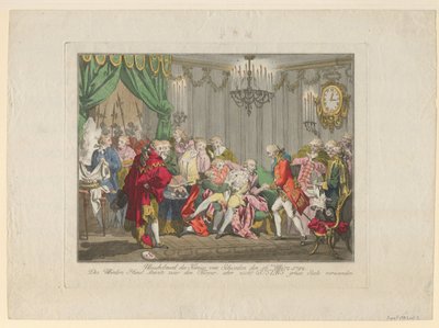 Zabójstwo króla Gustawa III w dniu 16 marca 1792 r. 1792 autorstwa Unbekannt