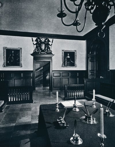 Sala Zgromadzeń Domu Burgessów, ok. 1938 r. autorstwa Unbekannt