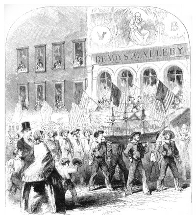 The Atlantic Telegraph Cable, Parade, c1858 autorstwa Unbekannt