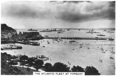 Flota atlantycka w Torquay, 1936 autorstwa Unbekannt