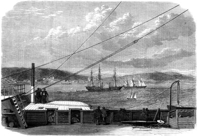 Atlantycka wyprawa telegraficzna, Content Bay, Nowa Fundlandia, 1866 autorstwa Unbekannt