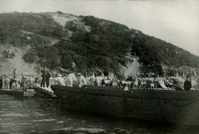 Australijskie miejsce lądowania w Gaba-Tepe, 1919. autorstwa Unbekannt