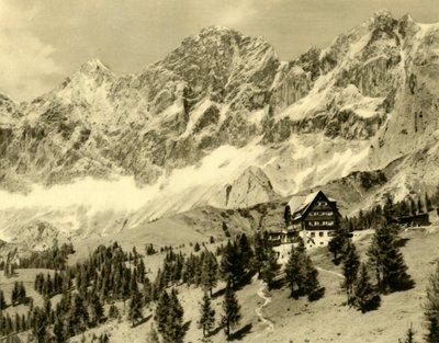 Austriahütte i Dachstein, Styria, Austria, ok. 1935. autorstwa Unbekannt