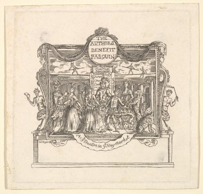 Korzyść autorów: Pasquin, 1736. autorstwa Unbekannt