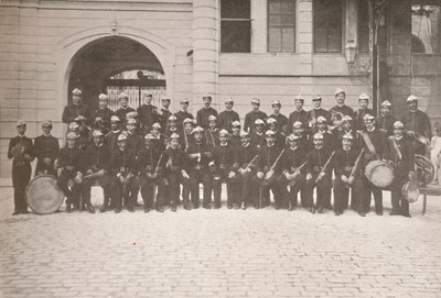 Orkiestra Straży Pożarnej w Rio, 1914 autorstwa Unbekannt