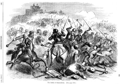 Bitwa pod Bannockburn, 24 czerwca 1314 autorstwa Unbekannt