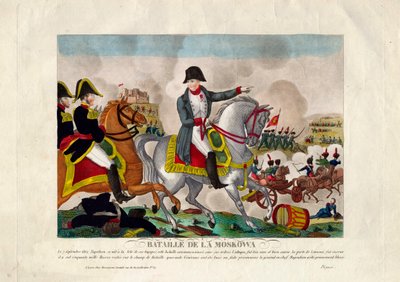 Bitwa pod Borodino 26 sierpnia 1812 r. ok. 1812 r. autorstwa Unbekannt