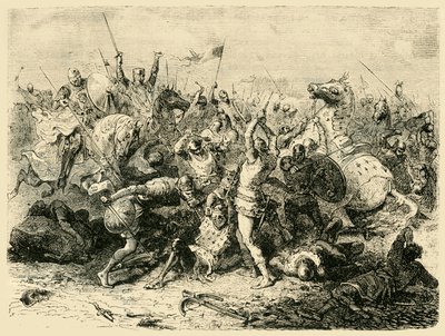 Bitwa pod Bouvine, 1214, 1890. autorstwa Unbekannt
