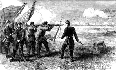 Bitwa pod Bull Run, Wirginia, 1861 c1880 autorstwa Unbekannt