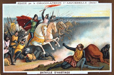 Bitwa pod Hastings, 1066, XIX w. autorstwa Unbekannt