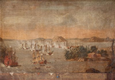 Bitwa pod Hoglande 22 lipca 1713 r. 1713 autorstwa Unbekannt