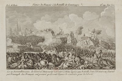 Bitwa pod Jemappes, 1792. autorstwa Unbekannt